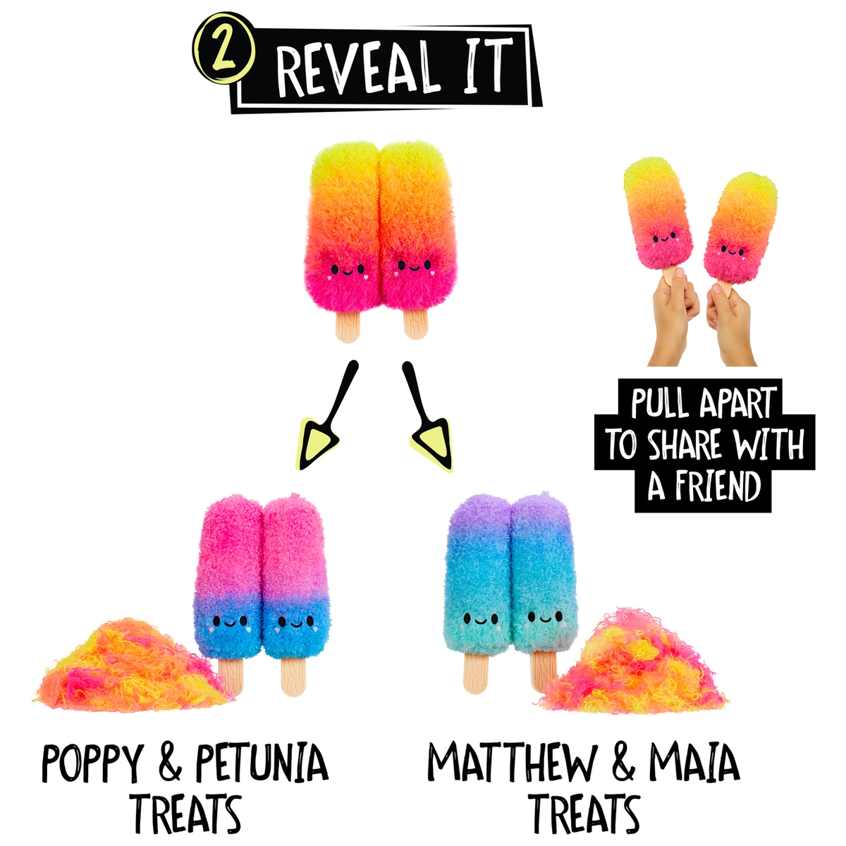Fluffie Stuffiez Small Plush Popsicle