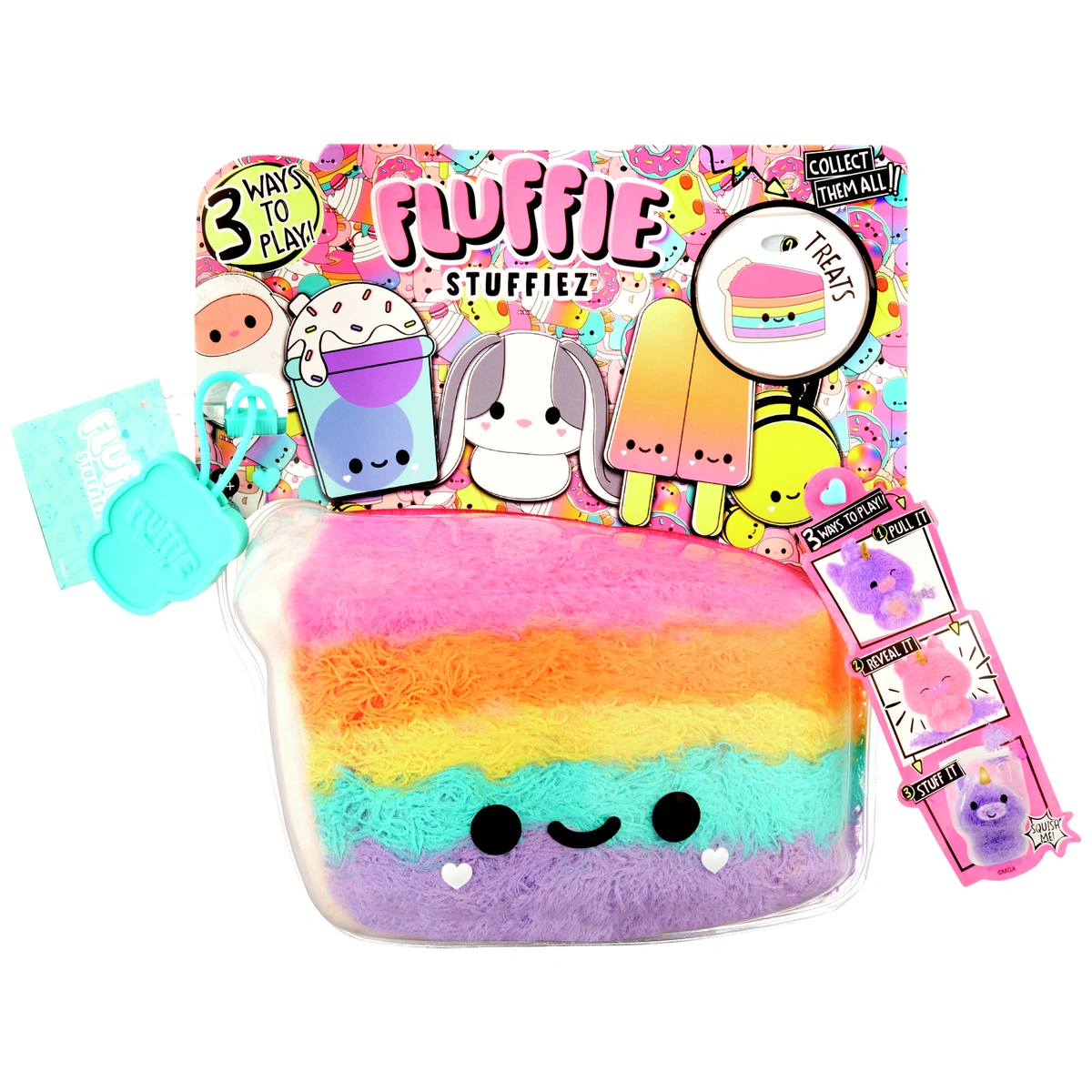 Fluffie Stuffiez SMALL Plush Cake Slice