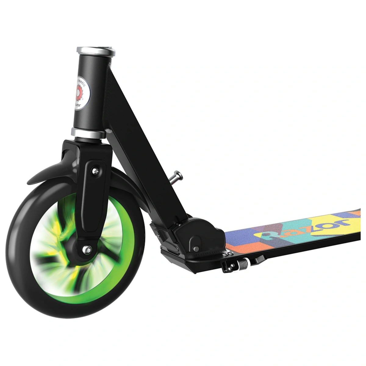 Razor A5 Lux Light Up Foldable Big Wheel Scooter