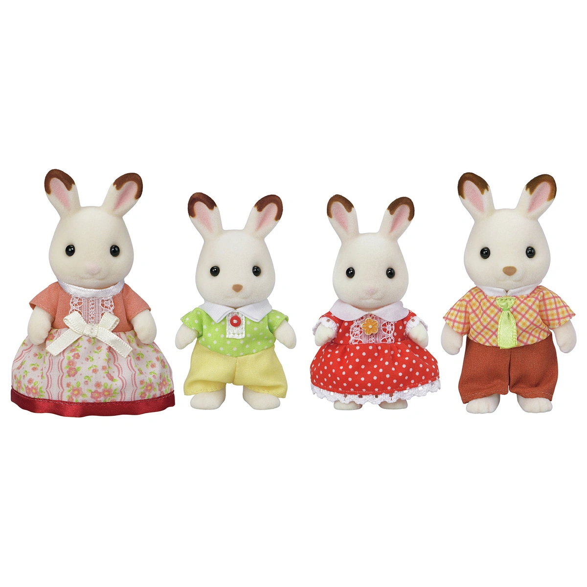 Sylvanian Families Chocolate Rabbit Family Set