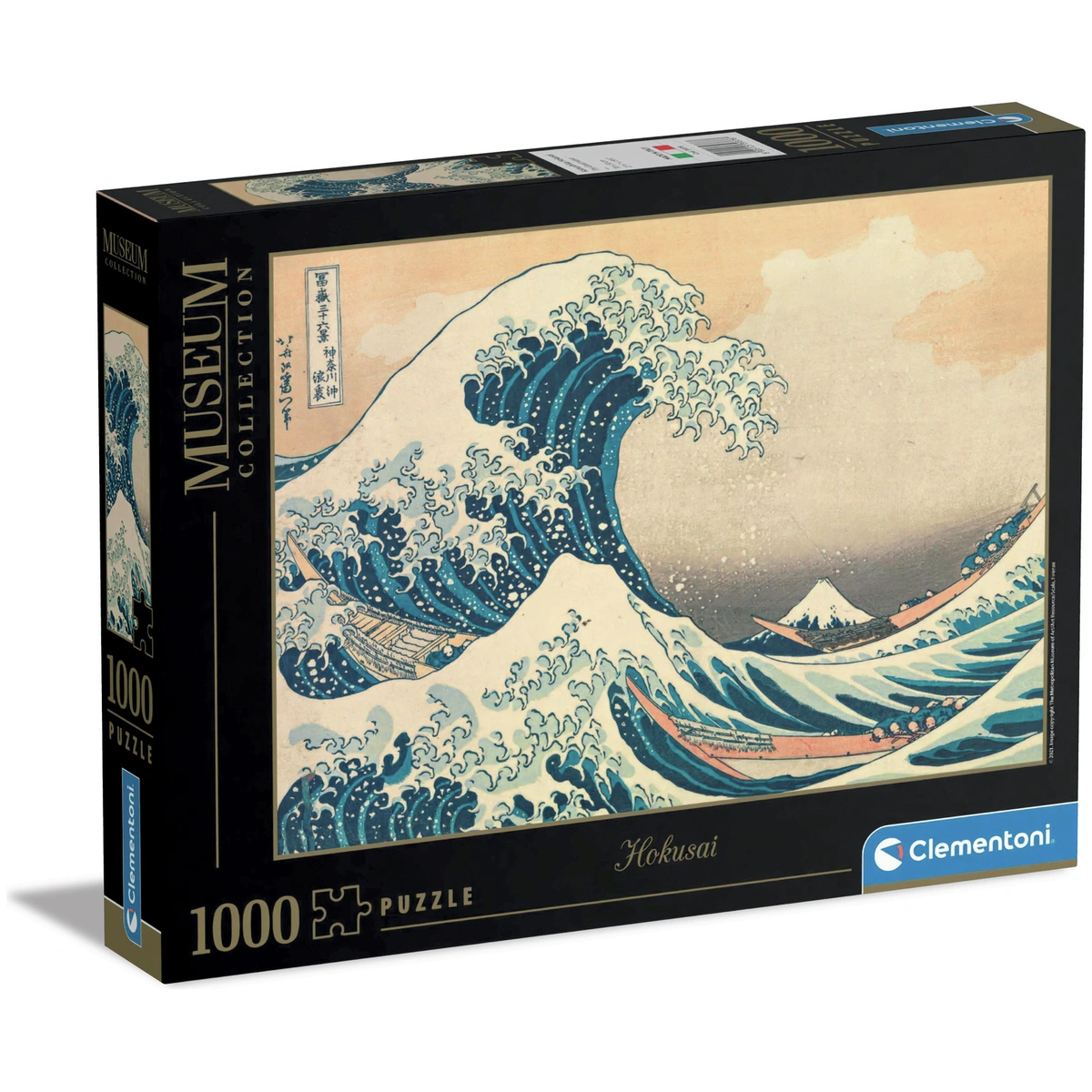Clementoni Hokusai The Great Wave 1000 Piece Jigsaw Puzzle
