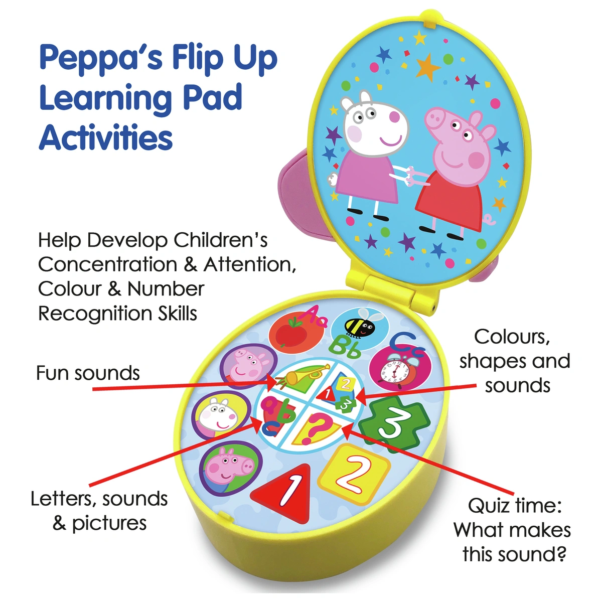 Peppa Pig Flip Up Learning Pad