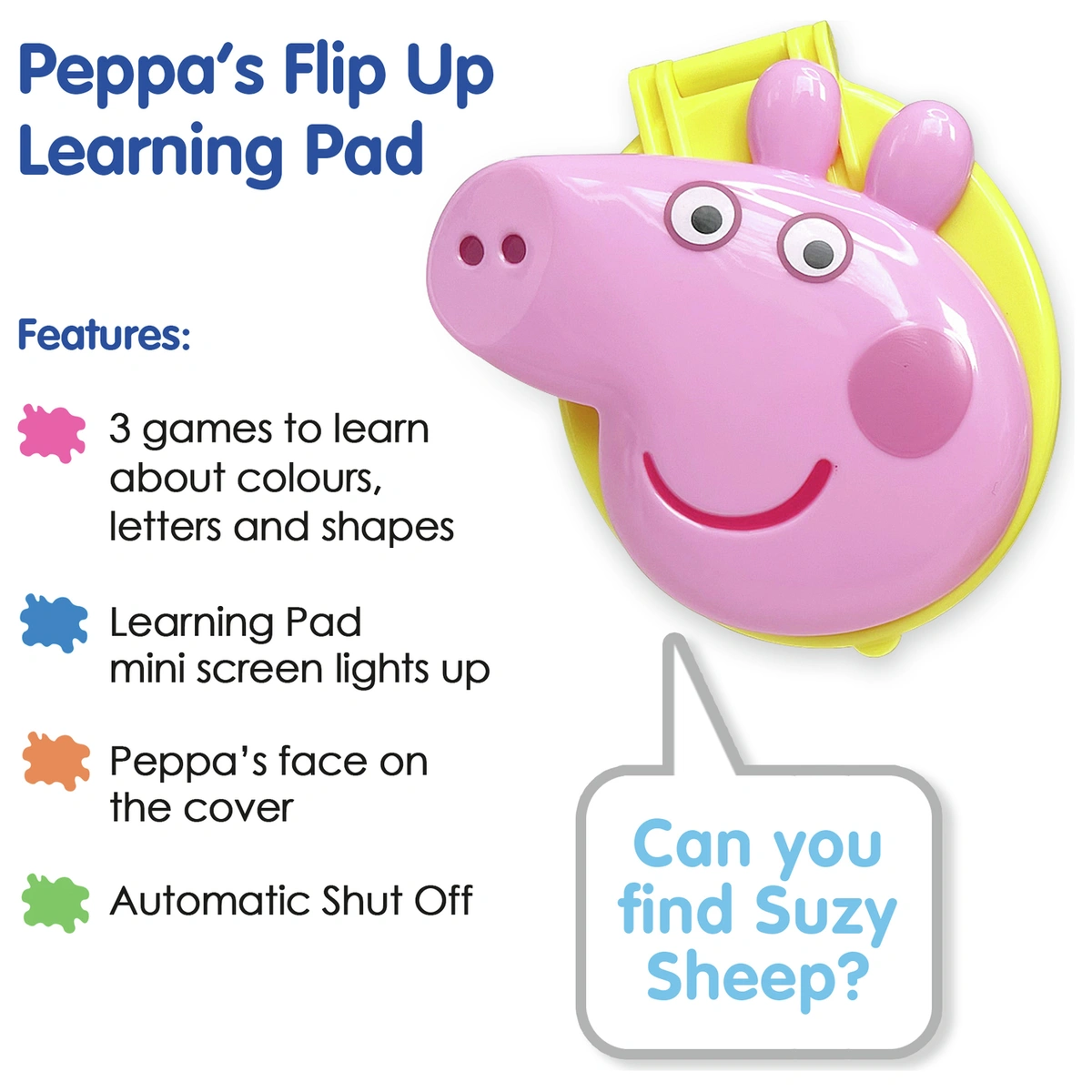 Peppa Pig Flip Up Learning Pad