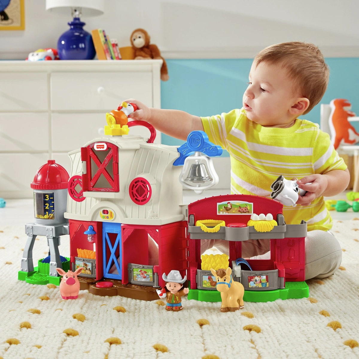 Fisher-Price Little People Caring for Animals Farm Playset