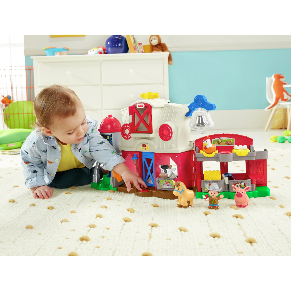 Fisher-Price Little People Caring for Animals Farm Playset