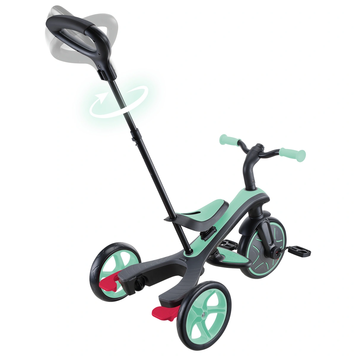 Globber Explorer 4 in 1 Trike - Mint Green