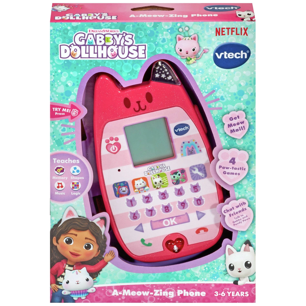 Gabby's Dollhouse A Meow Zing Phone