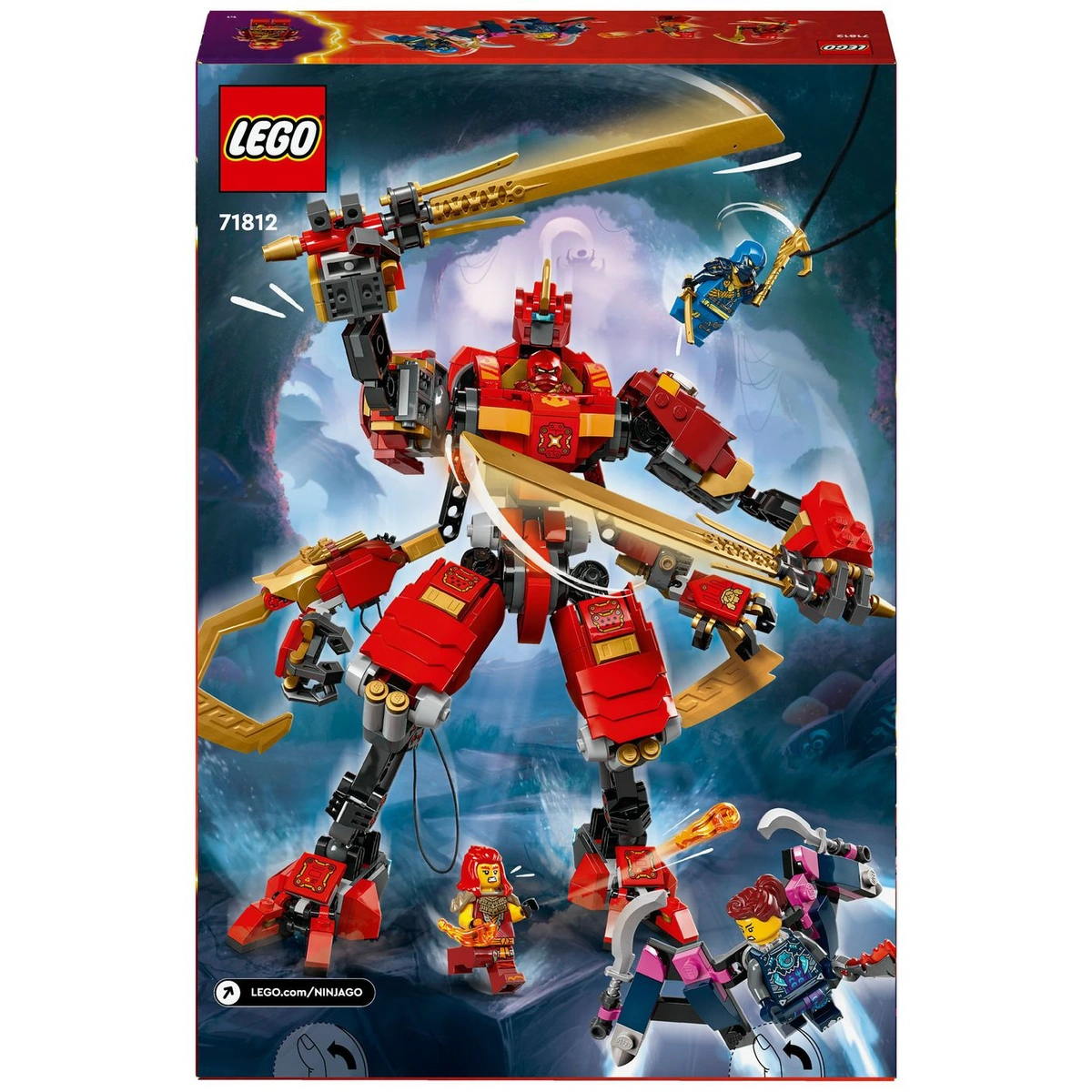 LEGO NINJAGO Kai's Ninja Climber Mech Action Figure 71812