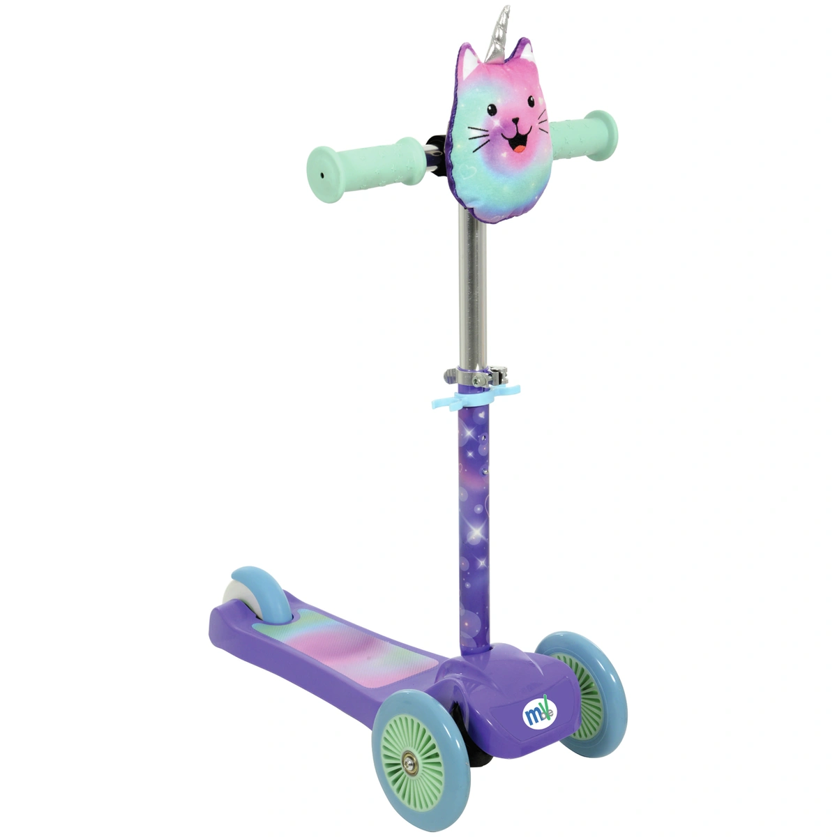 MoVe Caticorn Squishle Mini Go Kids 3 Wheel Scooter