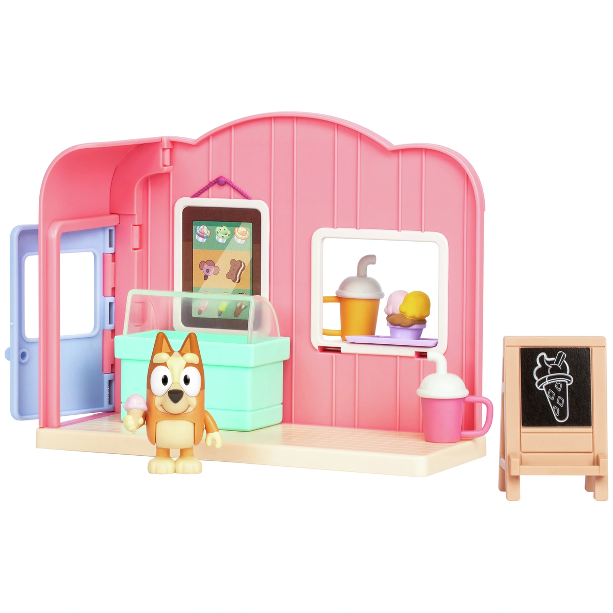 Bluey S10 Ice-cream Shop Mini Playset