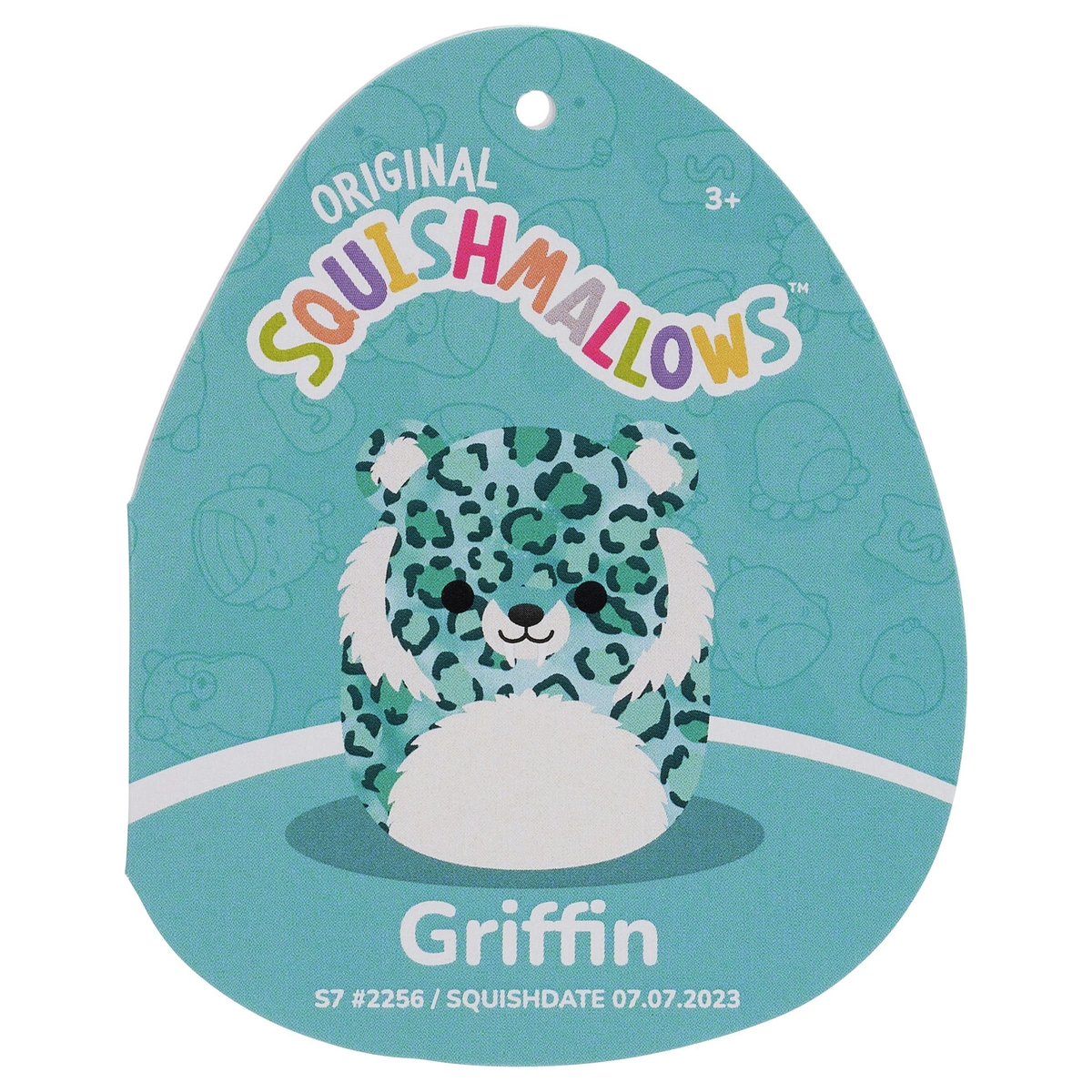 Original Squishmallows 7.5-inch - Griffin the Aqua Saber