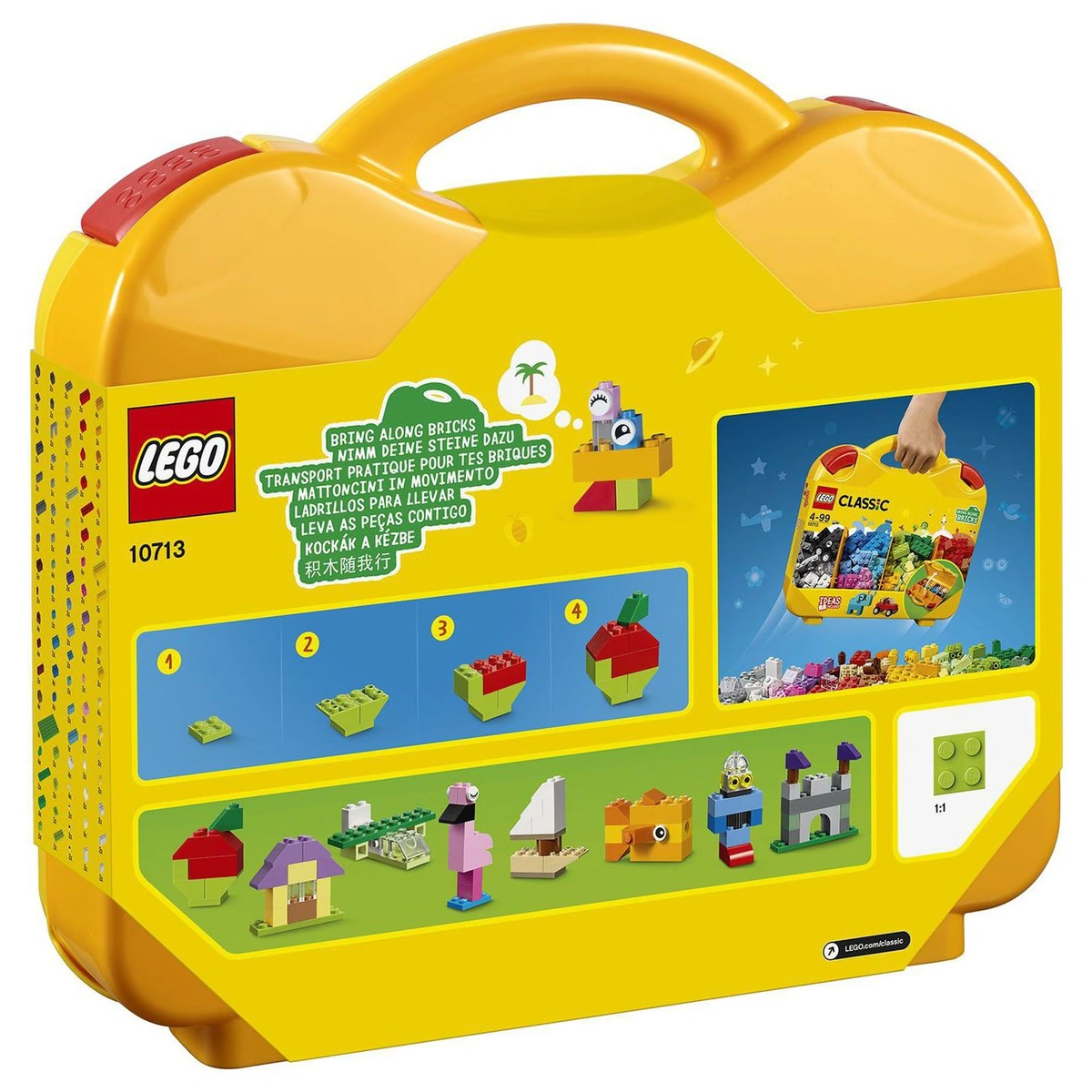 LEGO Classic Creative Suitcase Building Bricks 10713