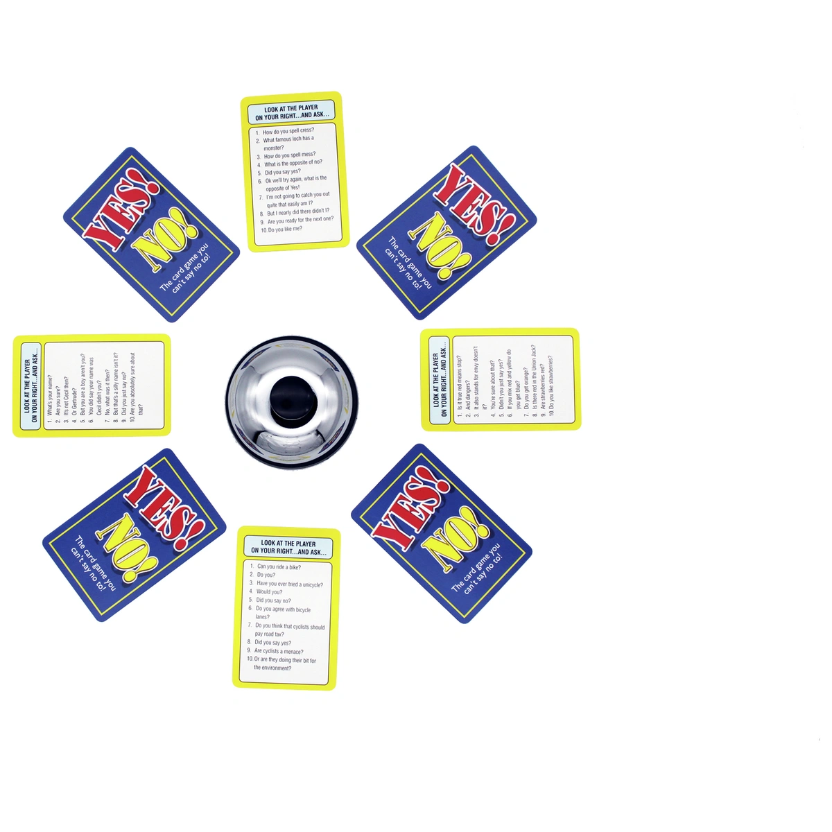 Yes! No! Family Card Game