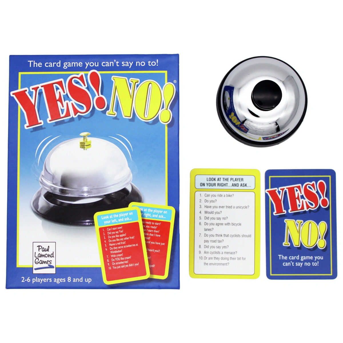 Yes! No! Family Card Game