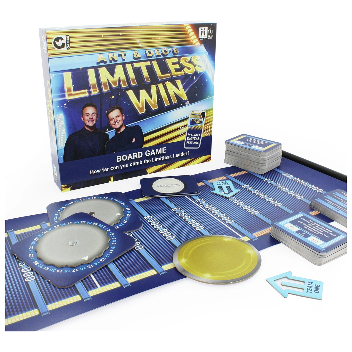 Ginger Fox Ant and Dec's Limitless Win Board Game