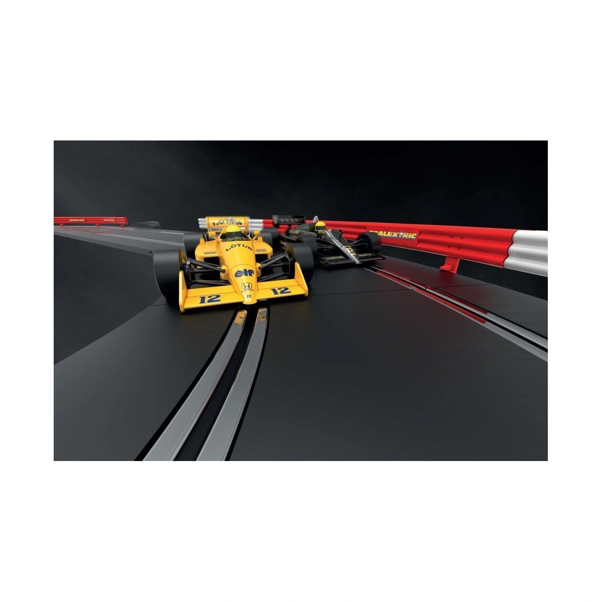 Scalextric C1432M 1980s Grand Prix Cars Race Track Set