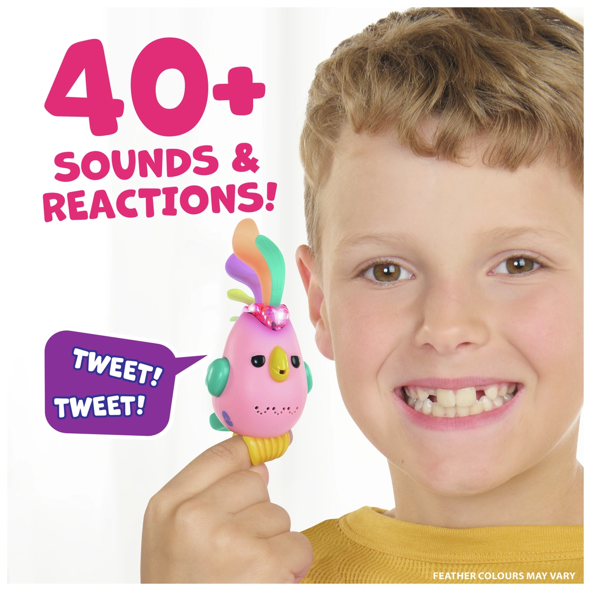 Fingerlings Bird Pink