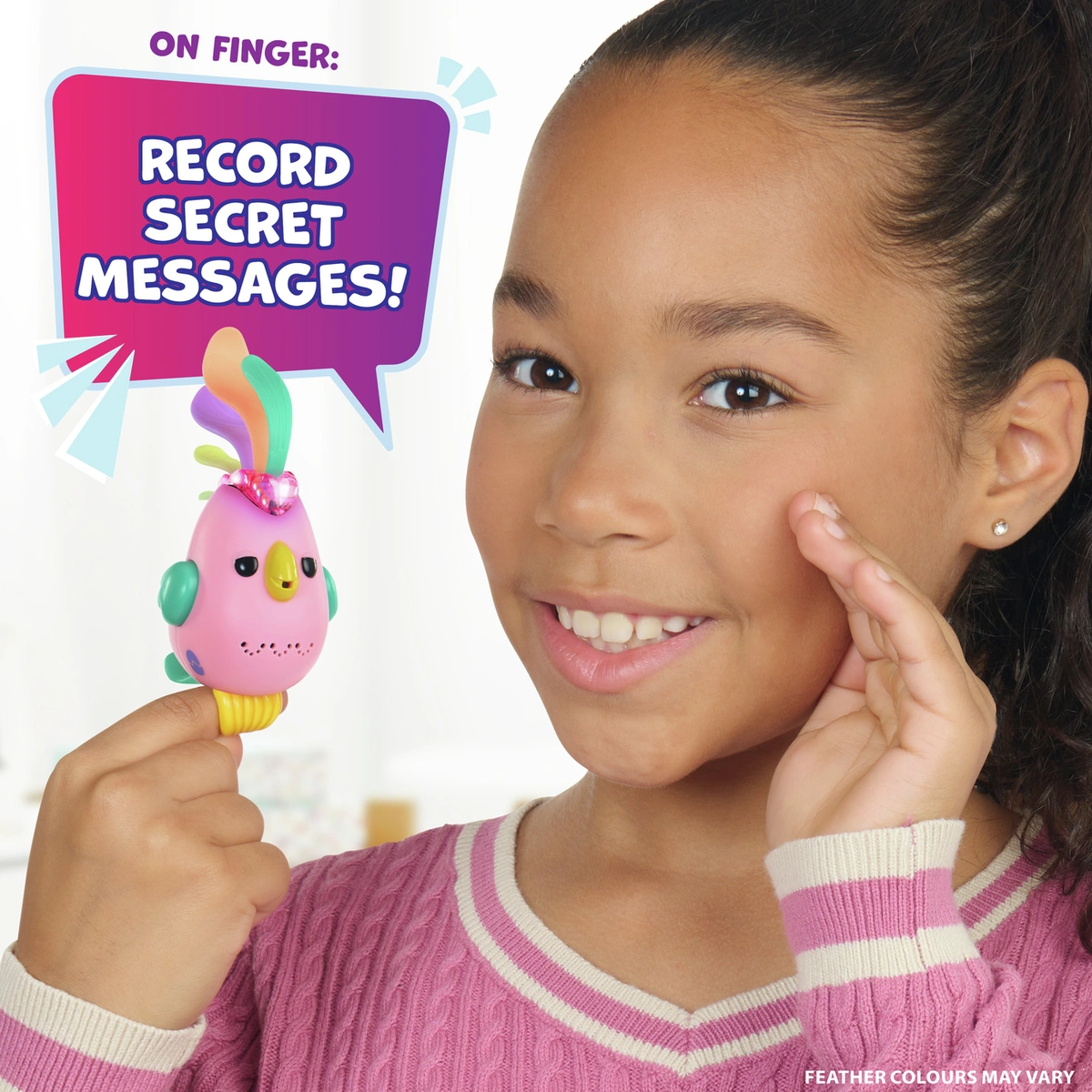 Fingerlings Bird Pink