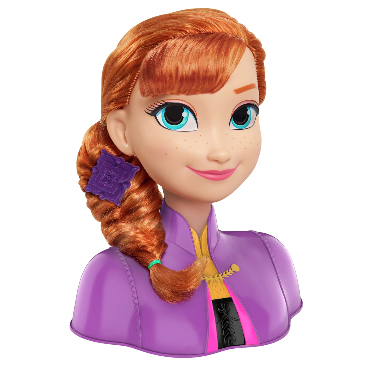 Disney Frozen 2 Anna Styling Head - 7inch/18cm