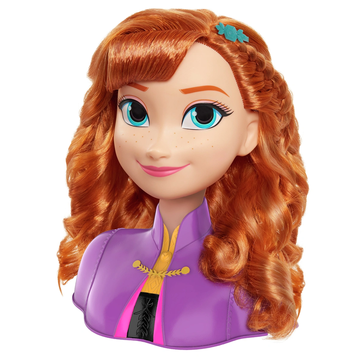 Disney Frozen 2 Anna Styling Head - 7inch/18cm