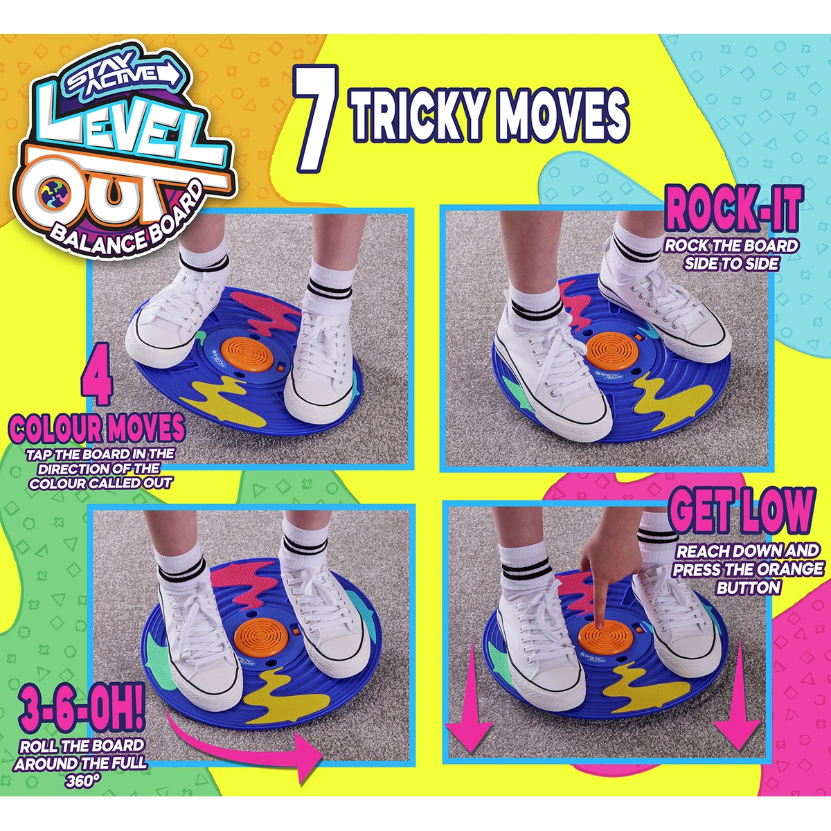 Stay Active Level Out Balance Board