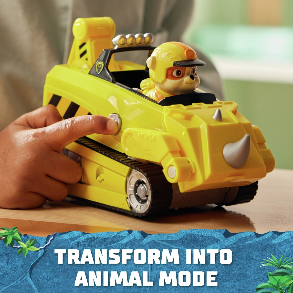 PAW Patrol Jungle Theme Vehicle - Rubble