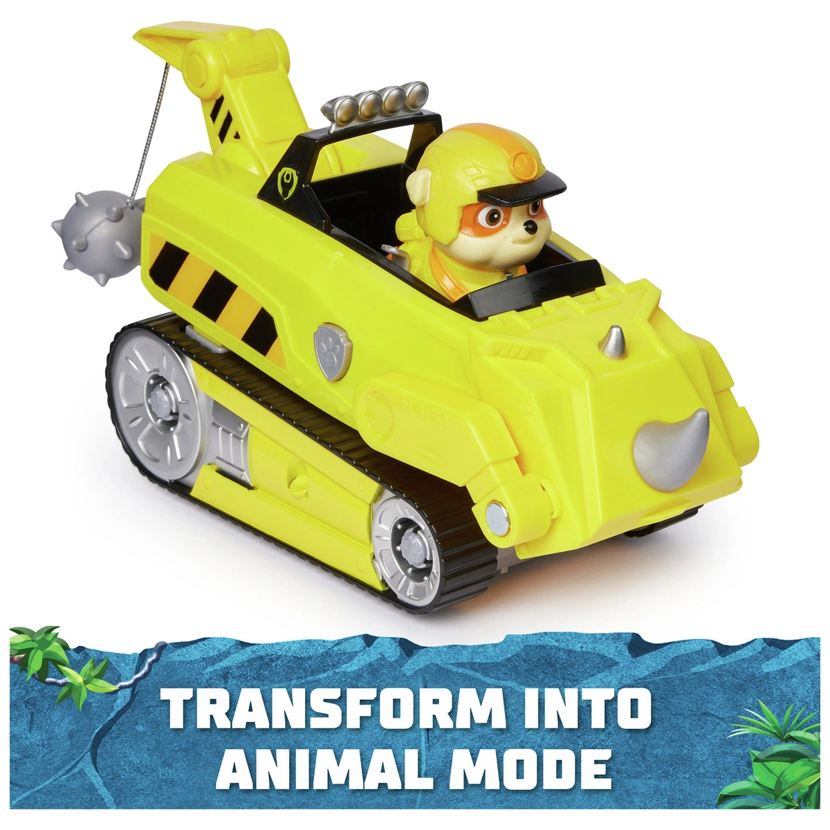 PAW Patrol Jungle Theme Vehicle - Rubble