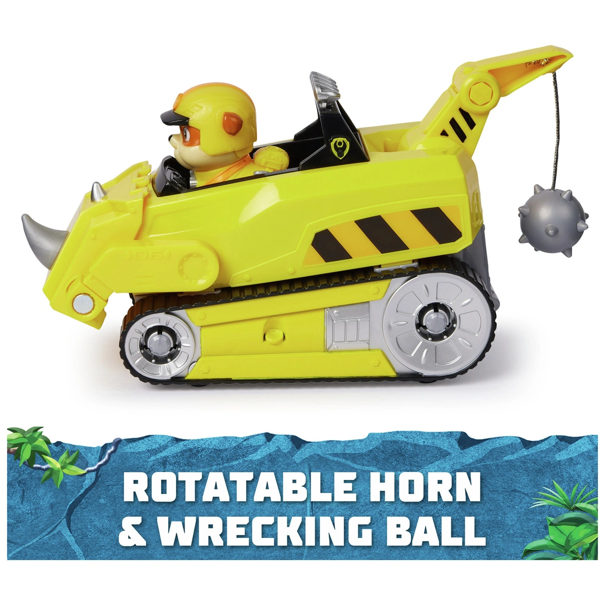 PAW Patrol Jungle Theme Vehicle - Rubble