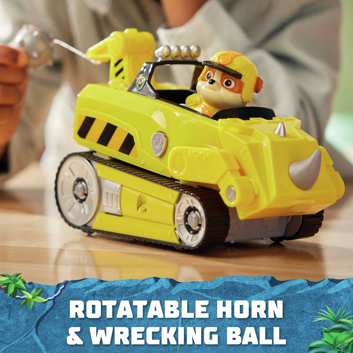 PAW Patrol Jungle Theme Vehicle - Rubble
