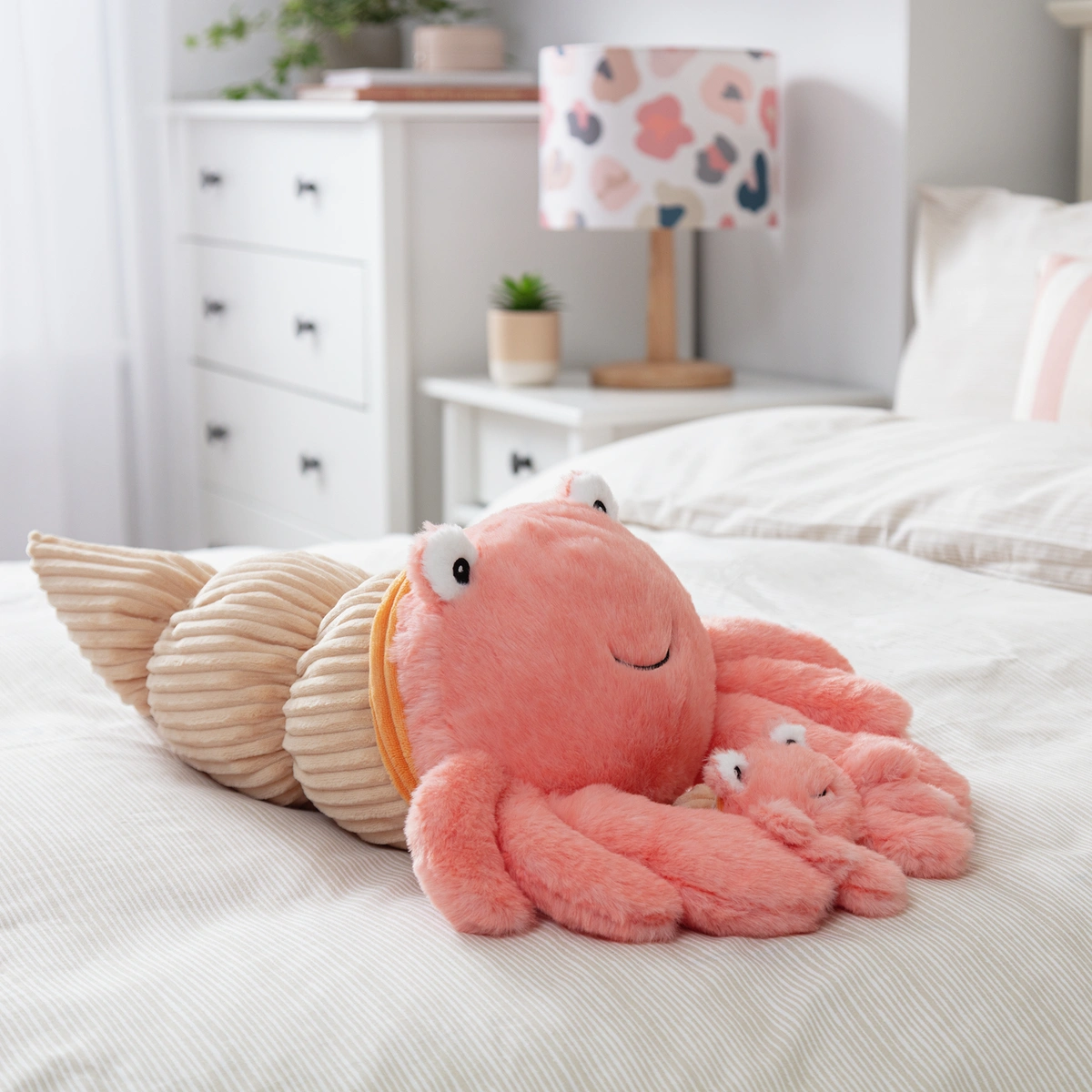 Home Hermit Crab Large and Mini Plush