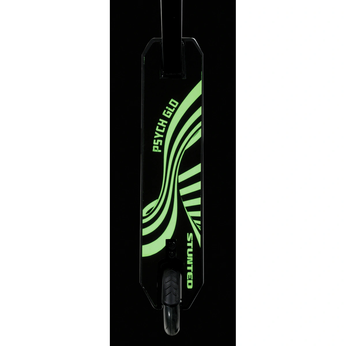 Stunted Psych Glo Kids Glow in the Dark Stunt Scooter