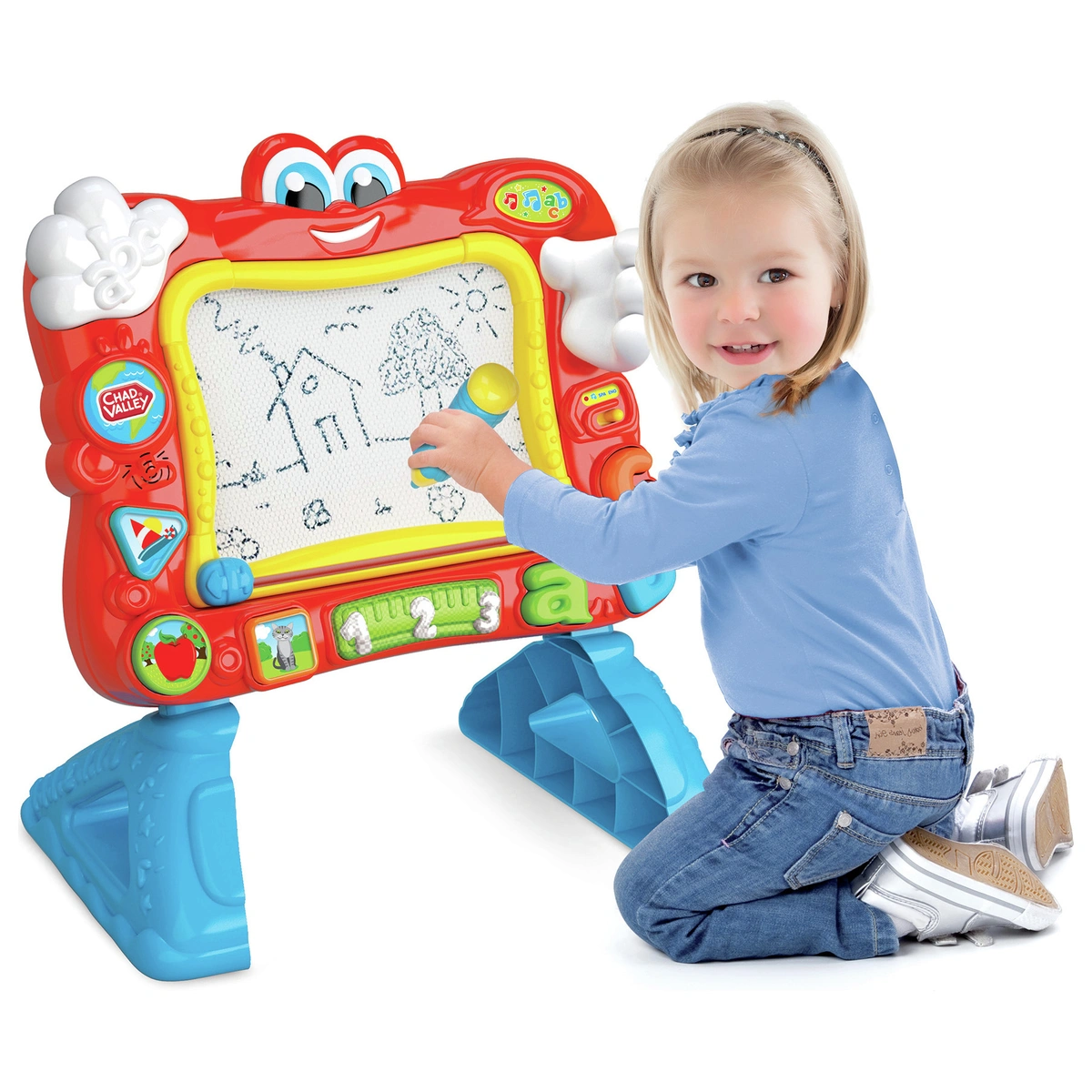 Chad Valley PlaySmart Interactive Magnetic Easel