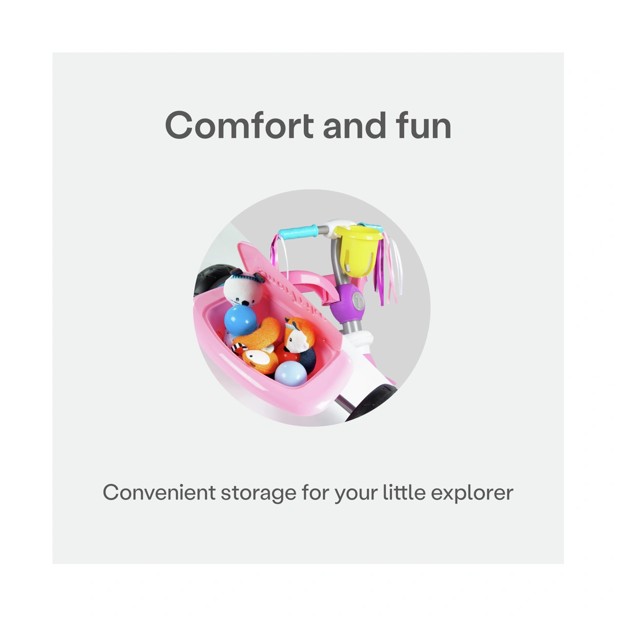 SmarTrike Breeze 3-in-1 Toddler Trike - Unicorn