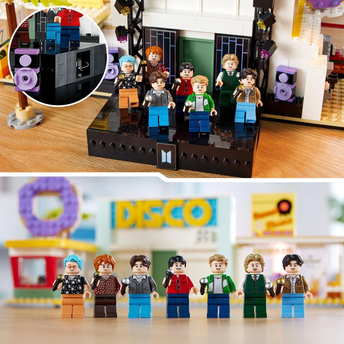 LEGO Ideas BTS Dynamite Music Video Building Set 21339