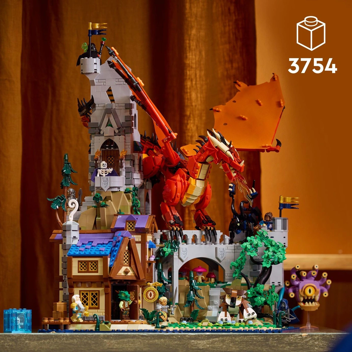 LEGO Ideas Dungeons & Dragons: Red Dragon's Tale Set 21348