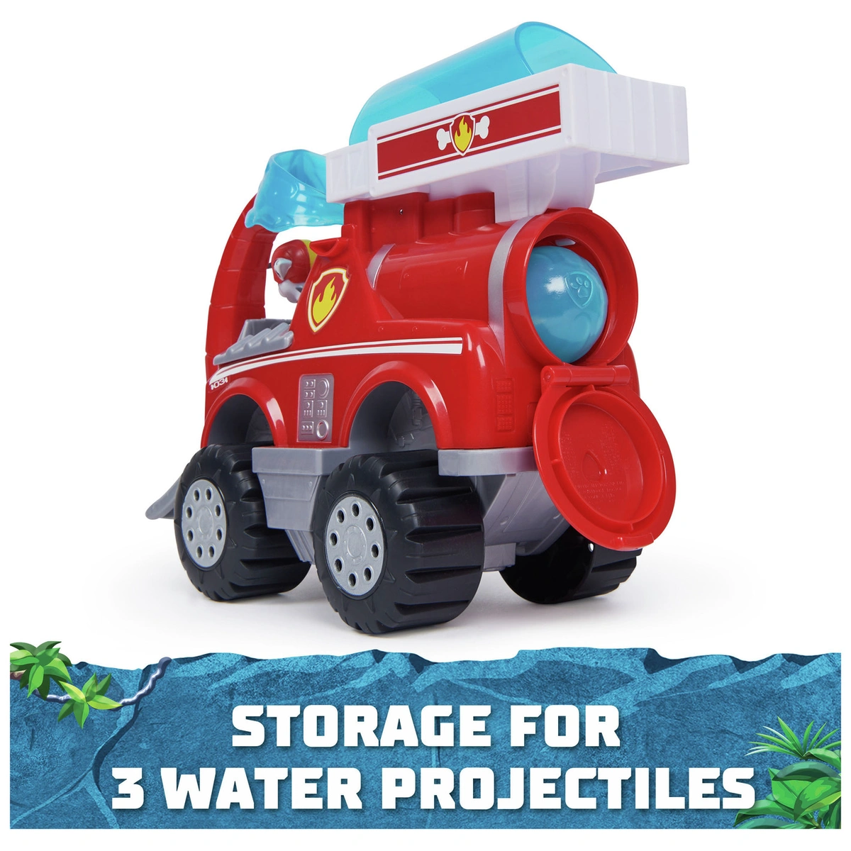 PAW Patrol Jungle Pups Deluxe Marshall Vehicle