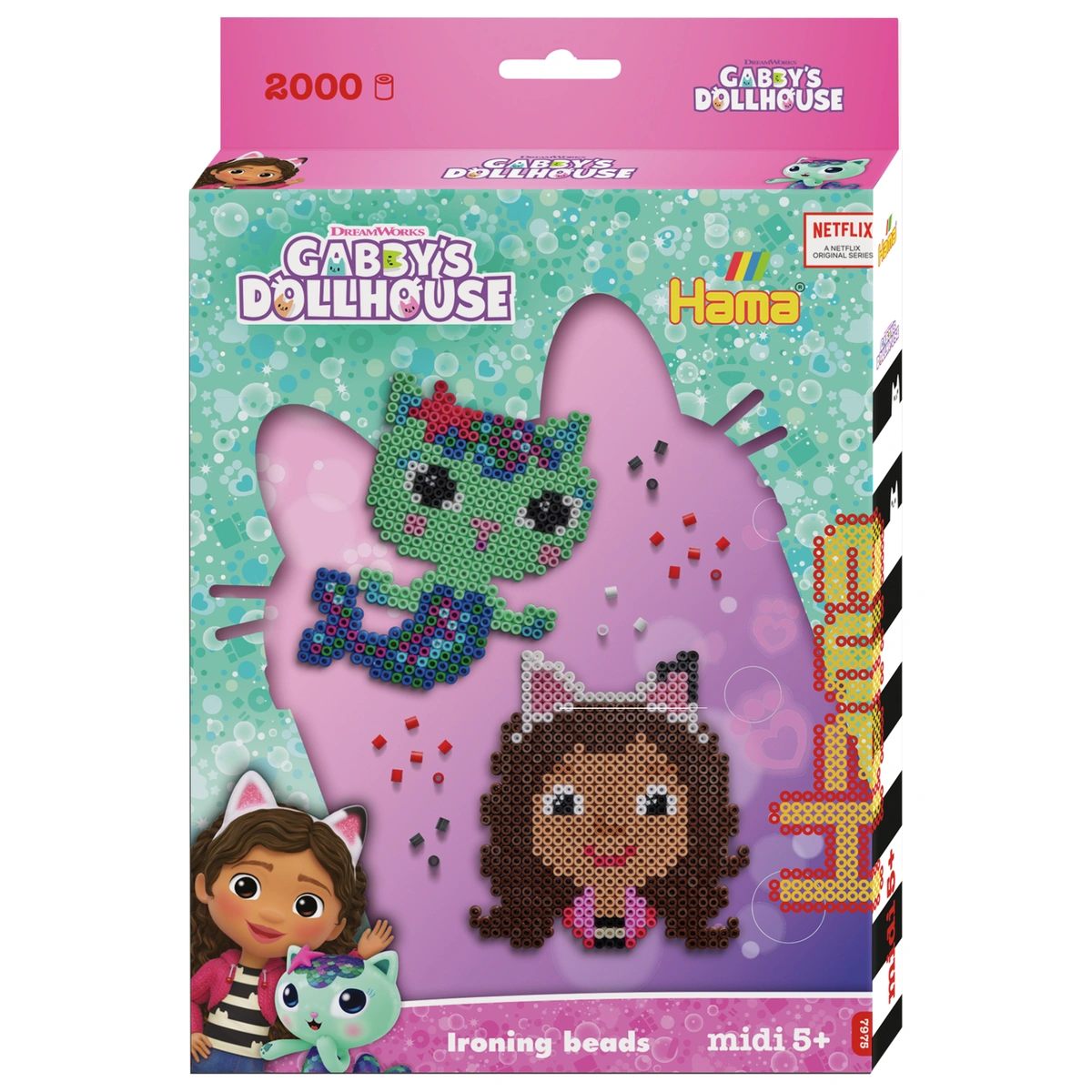Hama Beads Gabby's Dollhouse Set
