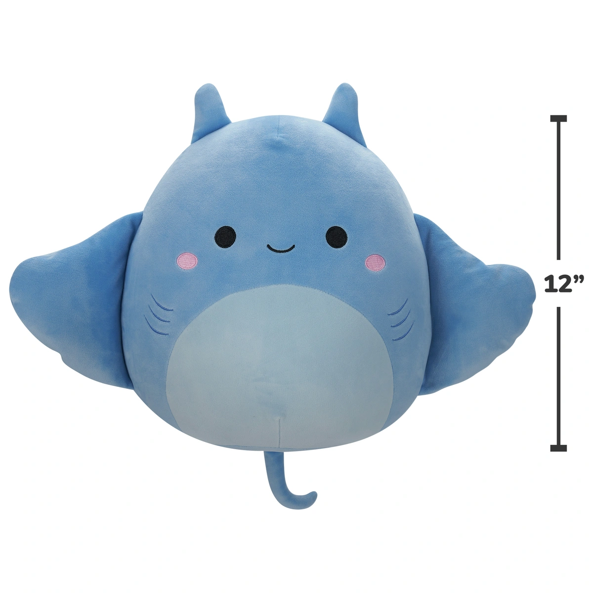 Original Squishmallows 12-inch - Lux the Blue Manta Ray