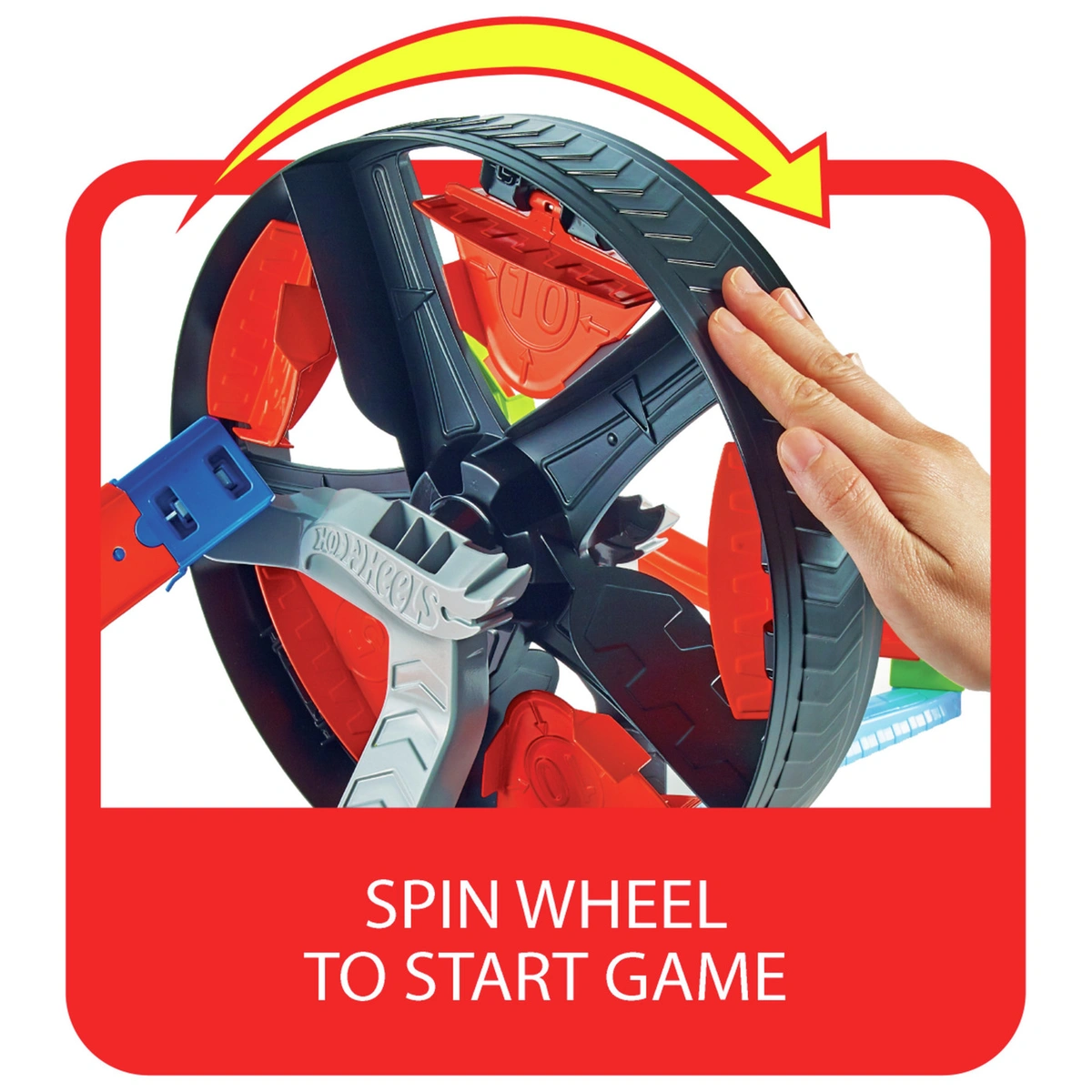 Hot Wheels Spinwheel Challenge Track Launchers Playset