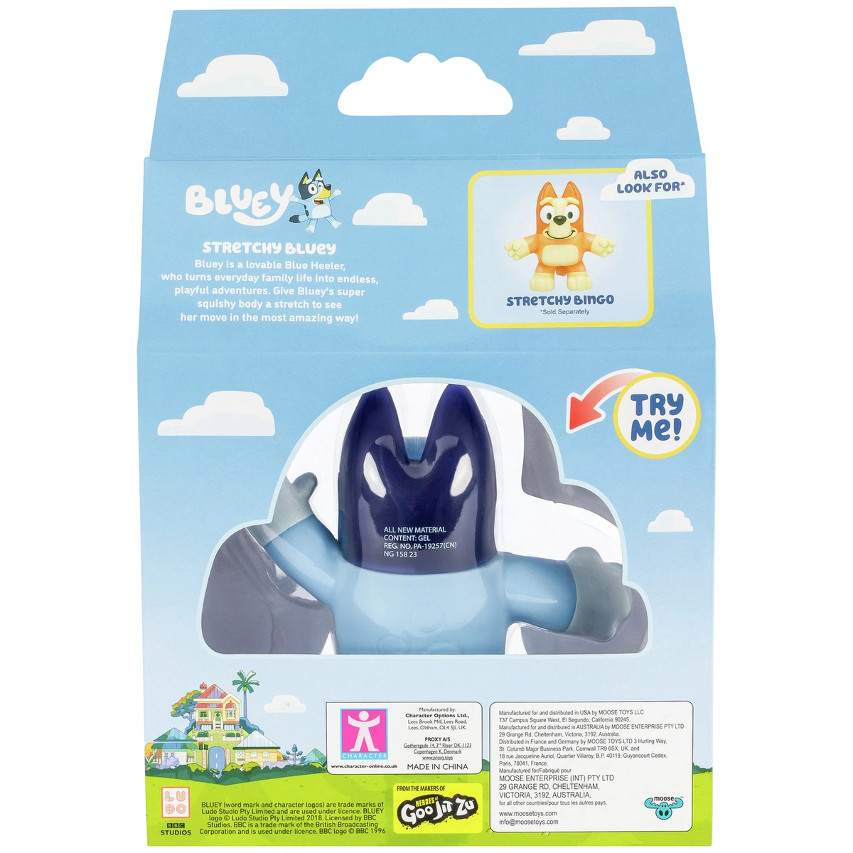 Bluey S10 Stretchy Hero