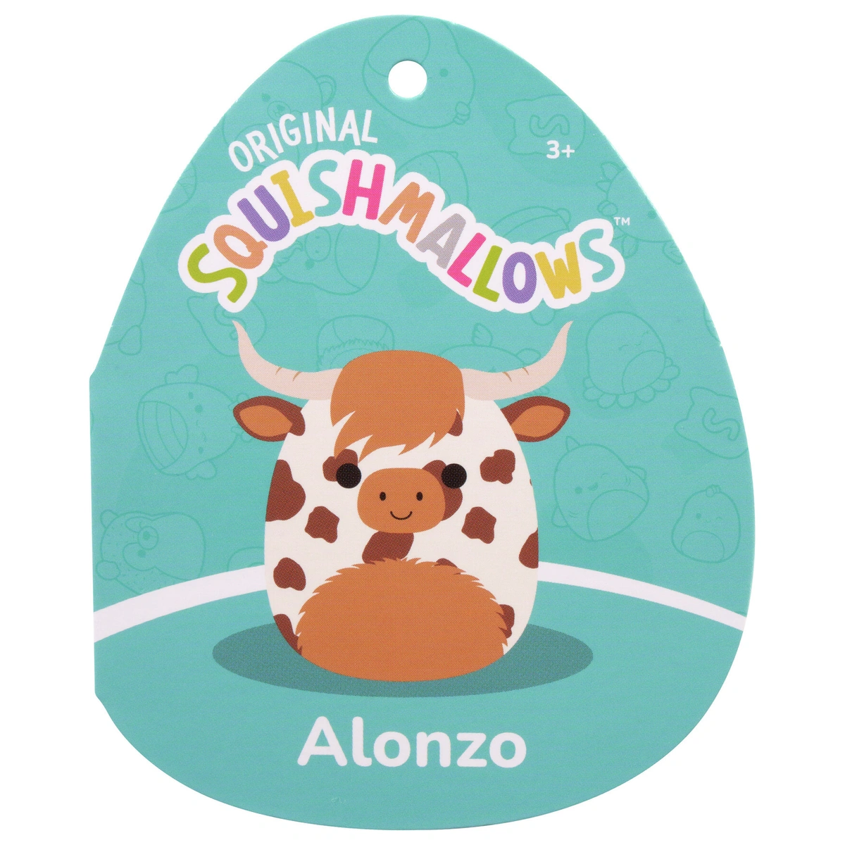 Original Squishmallows 7.5-inch - Alonzo the Cow