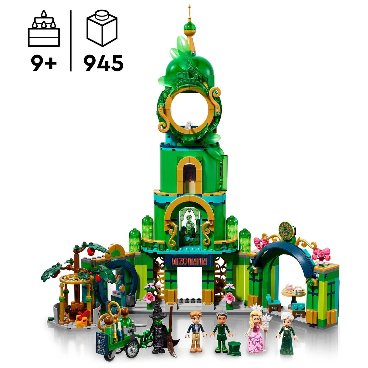 LEGO Wicked Welcome to Emerald City Building Toy Set 75684