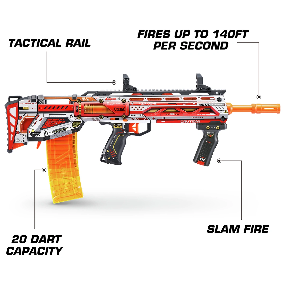 XSHOT Skins Pro Series Longshot Blaster (40 Darts)