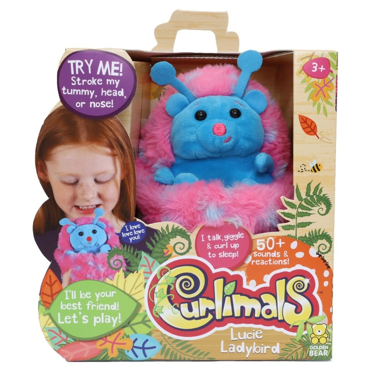 Curlimals Lucie the Ladybird