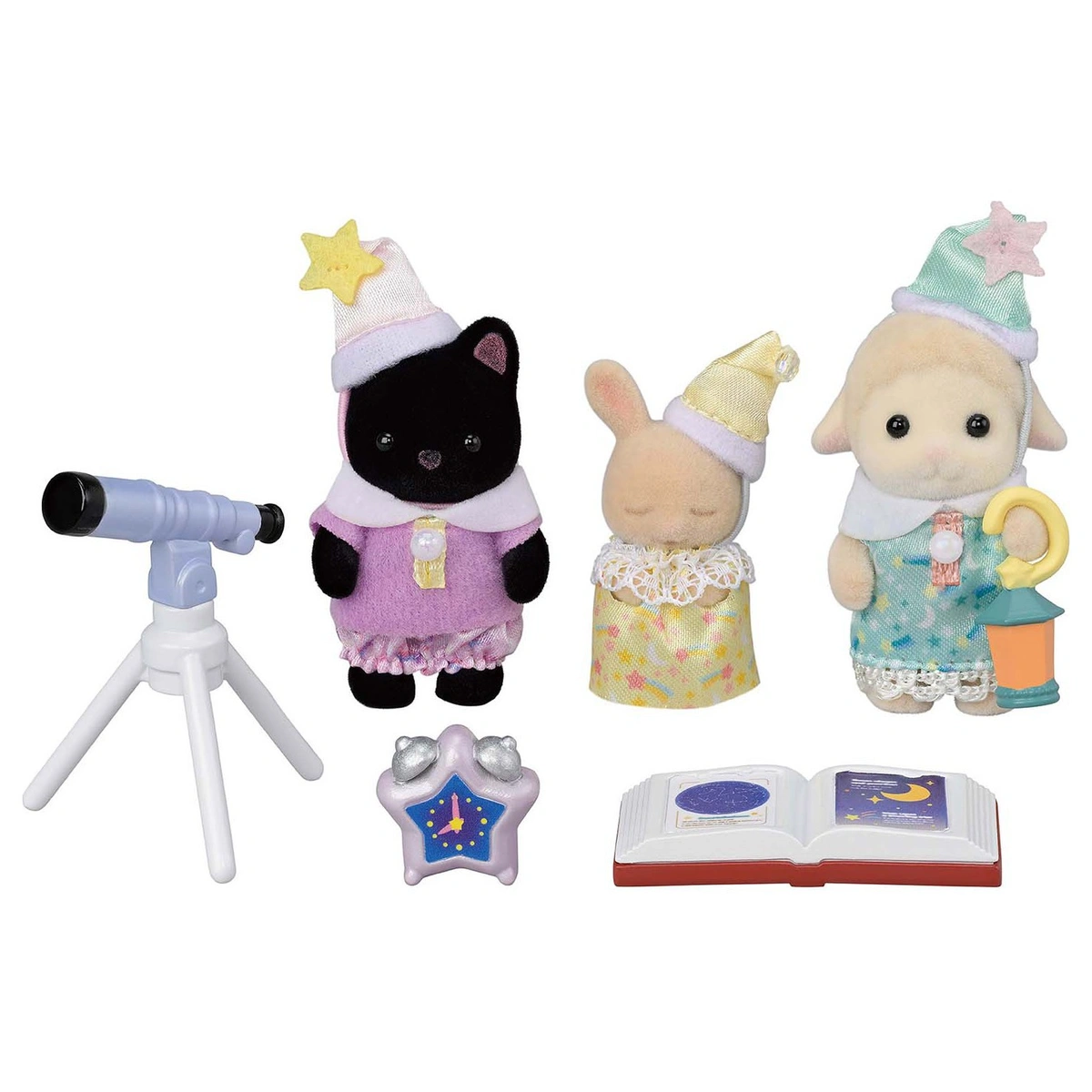 Sylvanian Families Nursery Sleepover Party Trio Set