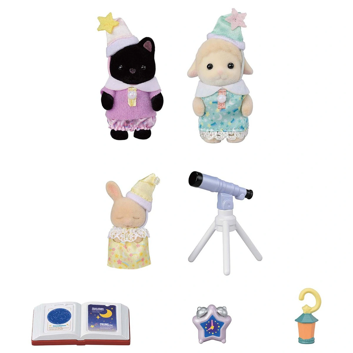 Sylvanian Families Nursery Sleepover Party Trio Set
