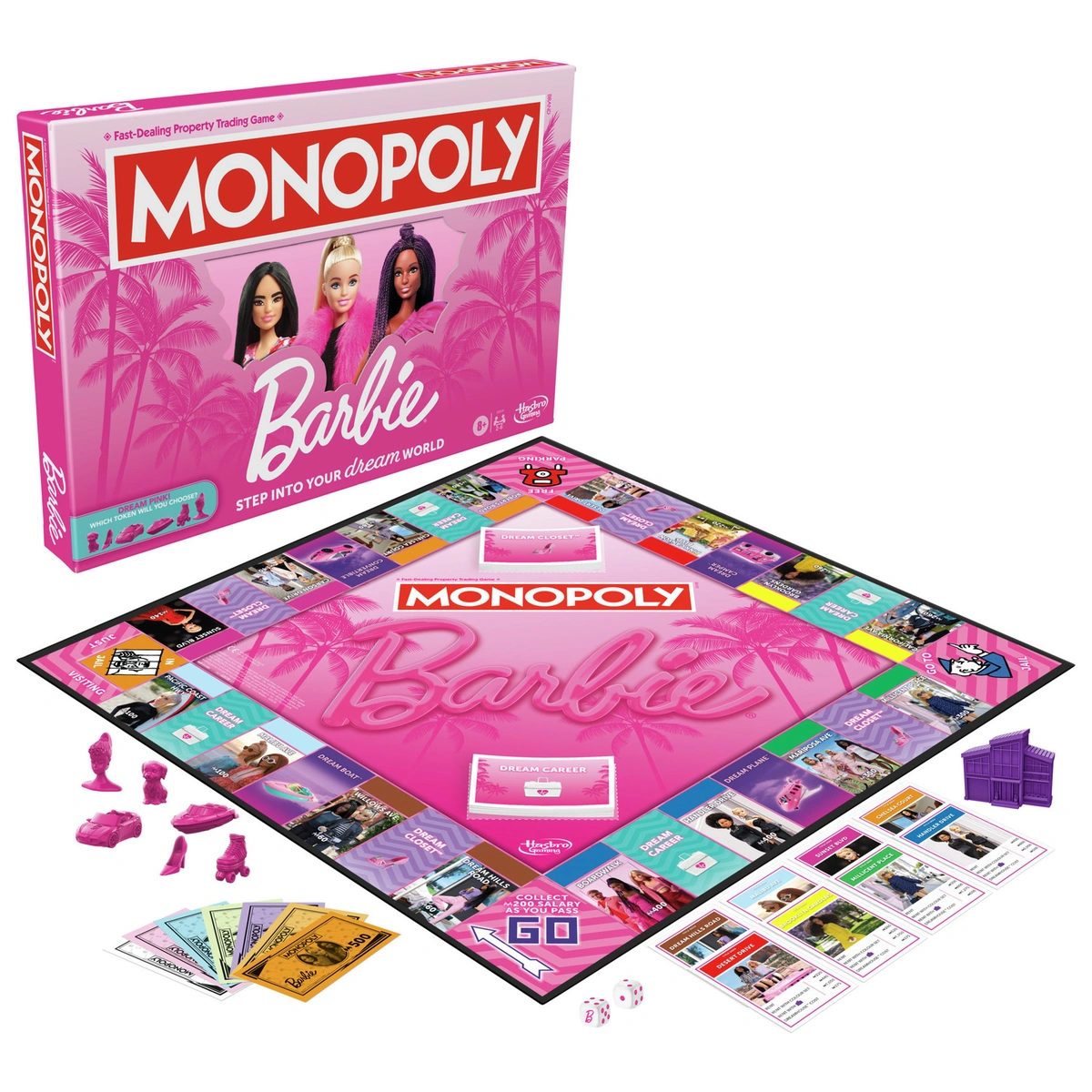 Monopoly Barbie Board Game from Hasbro Gaming