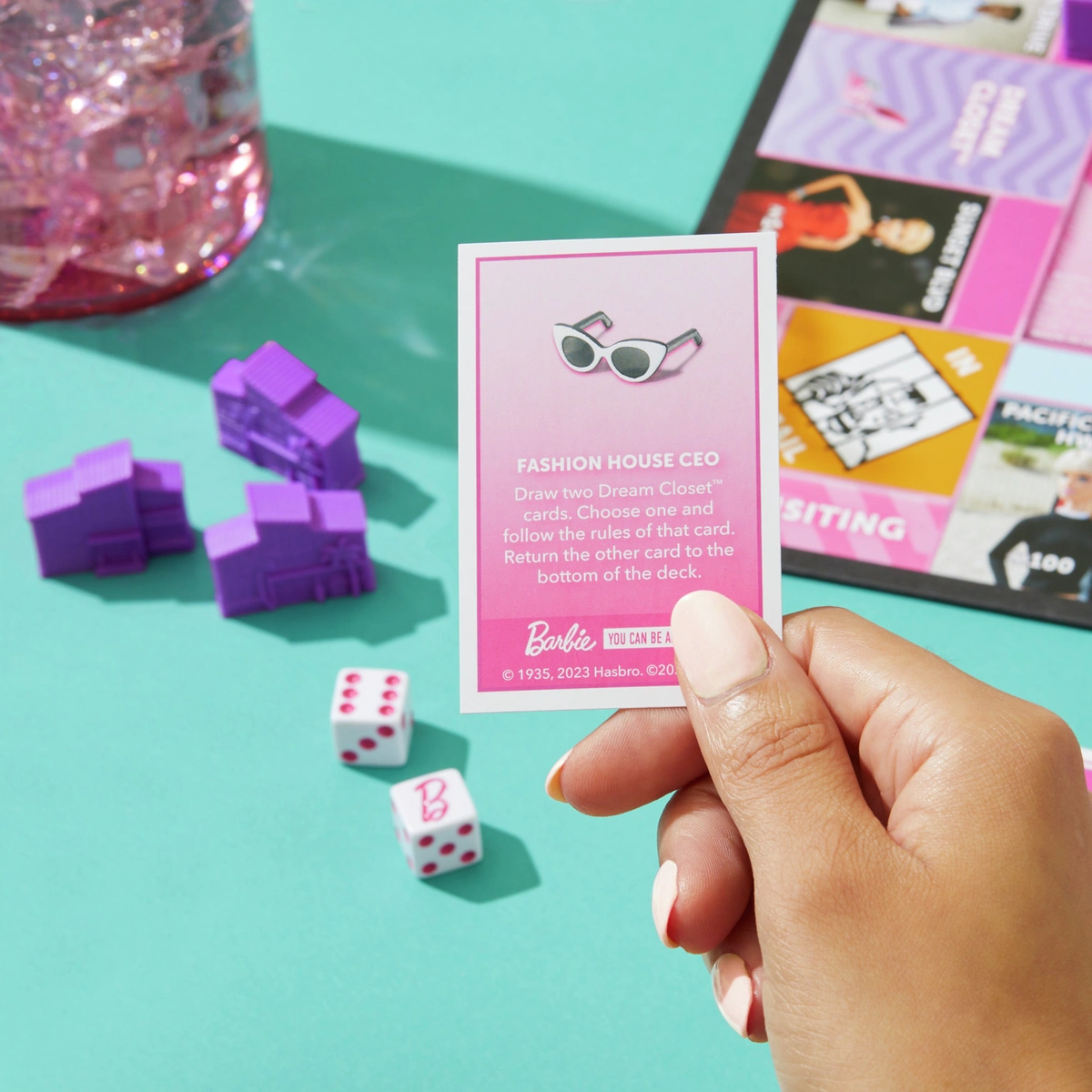 Monopoly Barbie Board Game from Hasbro Gaming