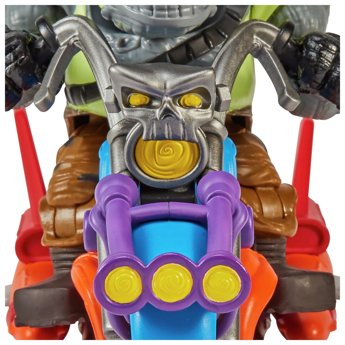 TMNT Hopper Cycle with Rocksteady Action Figure