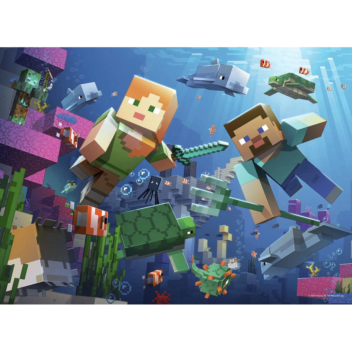 Ravensburger Minecraft 4x100 Piece Puzzle Bumper Pack